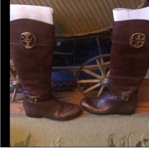 Tory Burch iconic Vintage Riding.Boots Iconic 8 Classic Western Look Great Boots